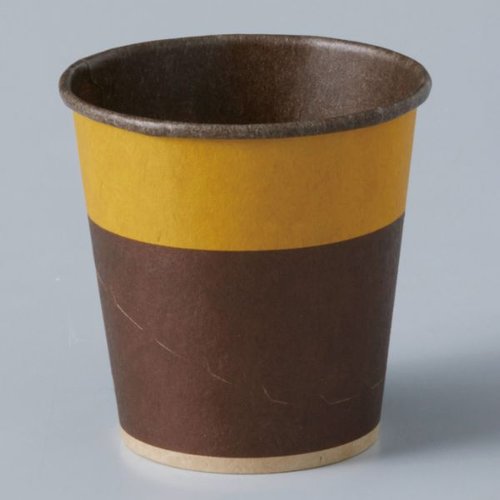 ケーキトレー PE012 プチケーキカップ(ツートンレモン) 天満紙器 [ケース販売]