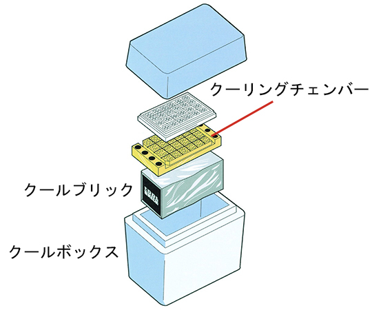 クールブリック（保冷剤）　1℃（CHAM-4000専用）