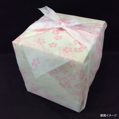 不織布 風呂敷 美装 桜柄 66×66cm 東京メディカル [バラ販売]画像