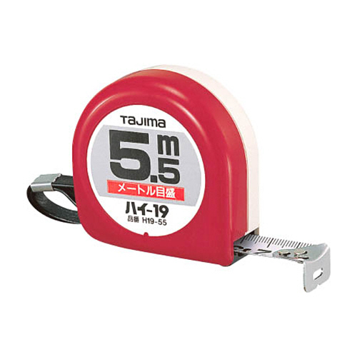 ﾊｲ-19 5.5m/ﾒｰﾄﾙ目盛/ﾌﾞﾘｽﾀｰ 1個画像