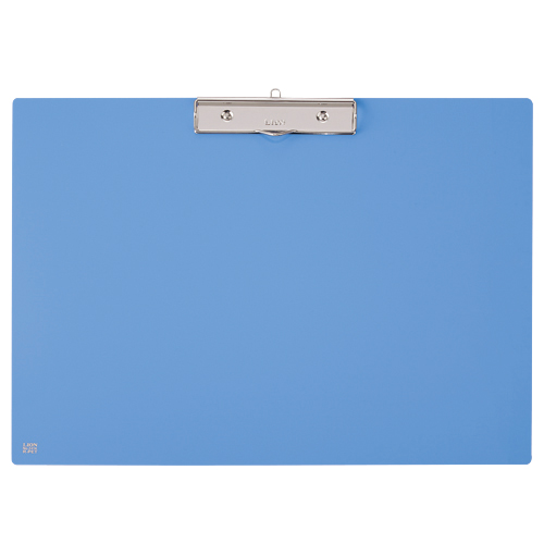 PETｶﾗｰ用箋挟 A3ﾖｺ ﾌﾞﾙｰ 1枚画像