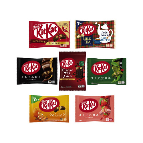 キットカット７種のアソート２０２４画像