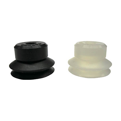 CONVUM 吸着ﾊﾟｯﾄﾞ ｼﾞｬﾊﾞﾗﾜﾝﾀｯﾁ取付 φ8 ﾆﾄﾘﾙｺﾞﾑ 黒色 1個画像