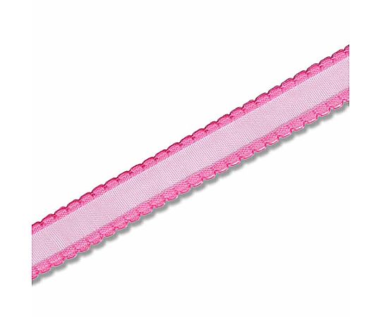 HEIKO ピコットリボン 15mm幅×20m巻 ピンク画像