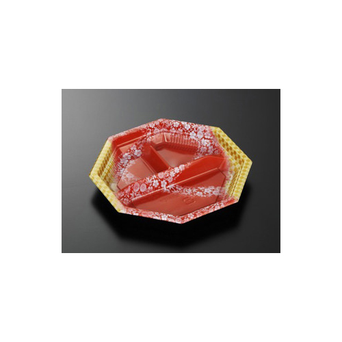 中央化学 弁当容器 CT WF-八角 21A-27 市華RBK 本体画像