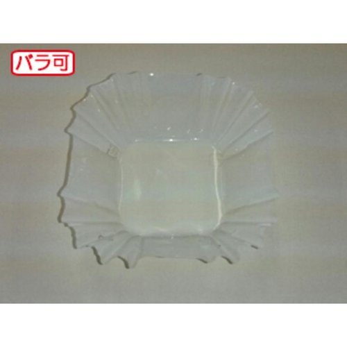 おかずカップ ラミケースOPP四角7号ホワイト 500枚 セイコー [ケース販売]