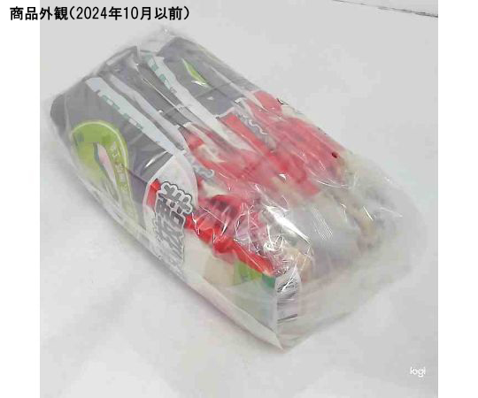 ミエローブ　No.210-K　M　10双 上部が開いた状態の透明パッケージに収められた手袋のセット