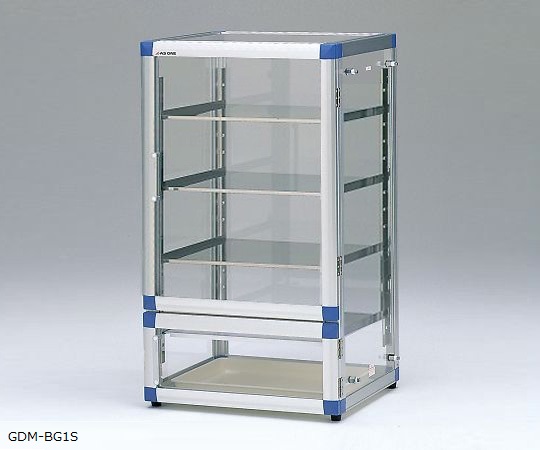 ガス置換デシケーター（マグネットパッキン扉仕様）　ステンレス　574×523×1020mm