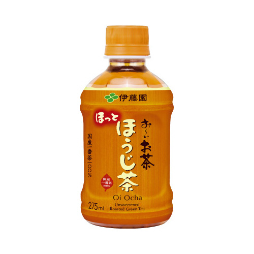 ホット用　おーいお茶ほうじ茶　２７５ｍｌ　２４本
