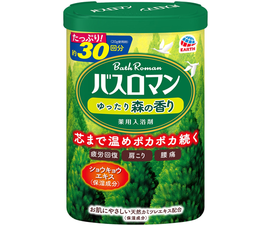 バスロマン　ゆったり森の香り　600g画像