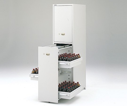 耐震薬品庫（スチール製）　450×700×1800mm画像