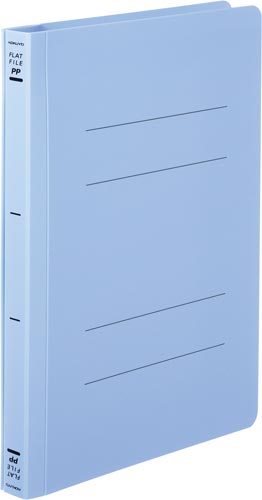 フラットファイル＜ＰＰ＞　Ａ５タテ　青　１０冊画像