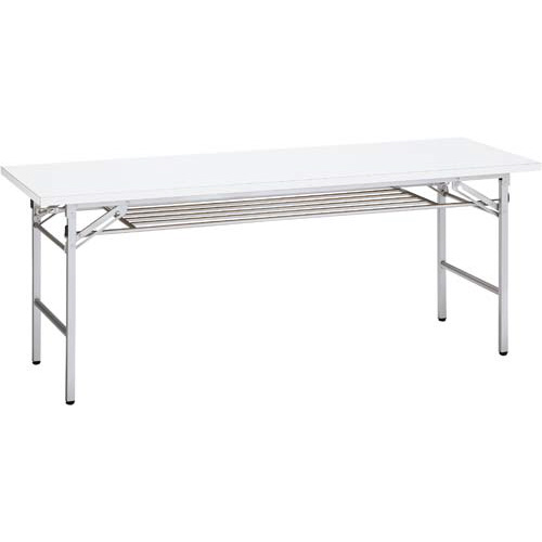 折りたたみテーブル幅１８００奥行６００ホワイト画像
