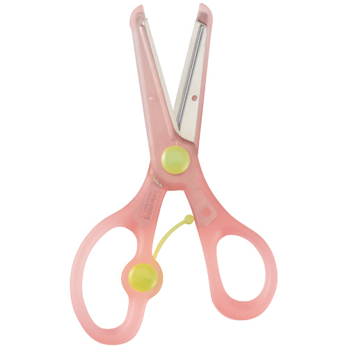 教育はさみ きっちょん 右手用 ﾋﾟﾝｸ 1個画像