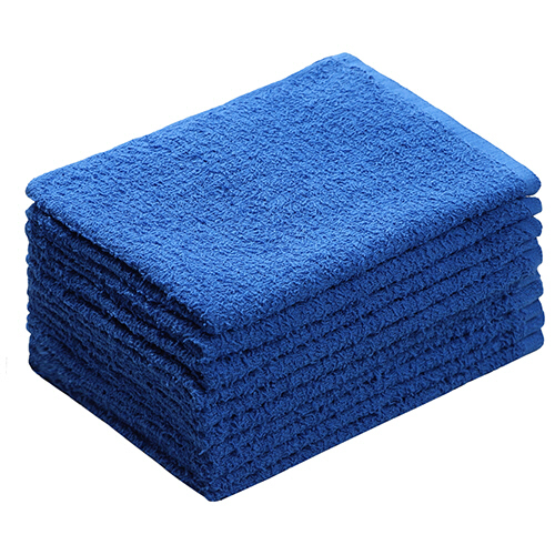 おしぼりﾀｵﾙ ﾀﾞｰｸｶﾗｰ 青 1ﾊﾟｯｸ(10枚)画像