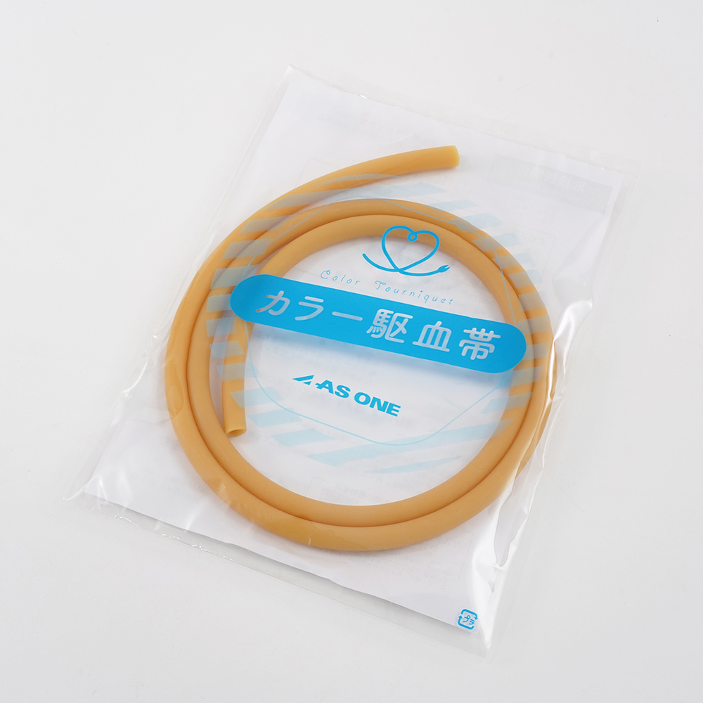 ラテックス駆血帯（交換部品） 替ゴム（ベージュ） 1m画像