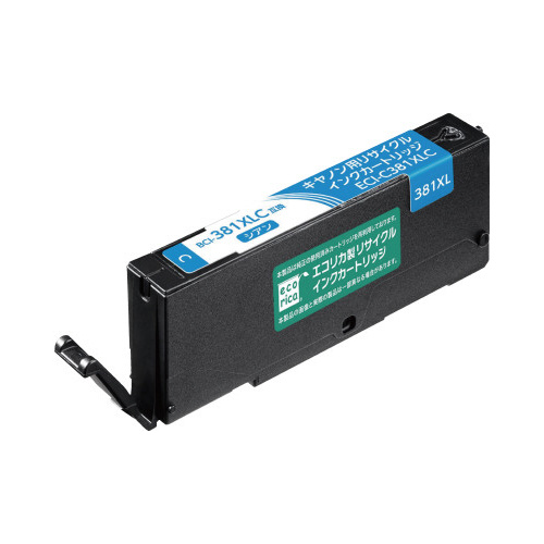 リサイクルインク　ＢＣＩ－３８１ＸＬＣ対応画像