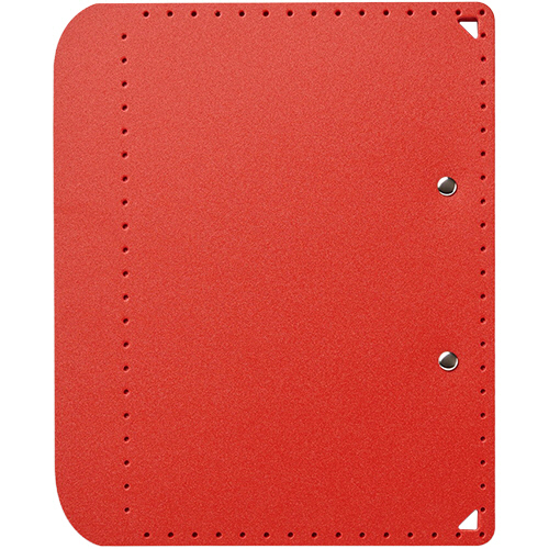 A5ｻｲｽﾞにおりたためる ｸﾘｯﾌﾟﾎﾞｰﾄﾞ+ A4 ﾚｯﾄﾞ 1冊画像