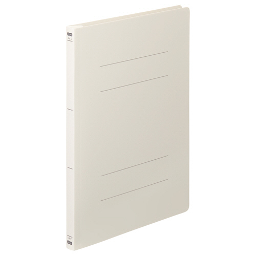 ﾌﾗｯﾄﾌｧｲﾙ(PP)A4ﾀﾃ150枚収容背幅17mmｵﾌﾎﾜｲﾄ 1ｾｯﾄ(10冊:5冊x2)画像