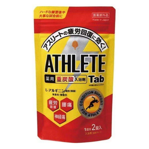 入浴剤 ATHELETE TAB 薬用 重炭酸入浴剤 1回分画像
