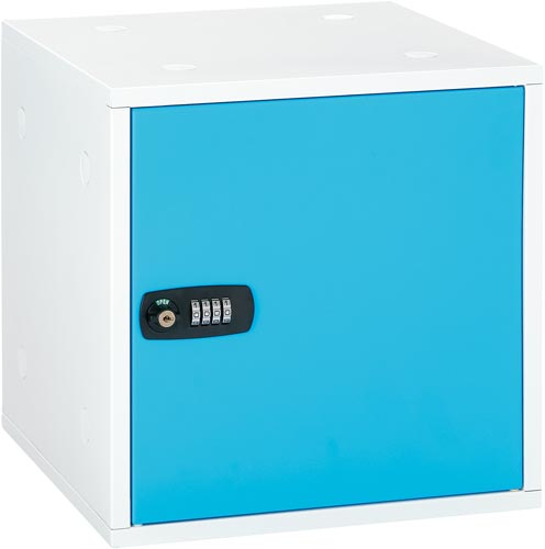 組立式収納ボックス　ブルー画像