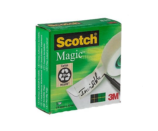 オフィス用テープ 　クリア　19mm×33m画像