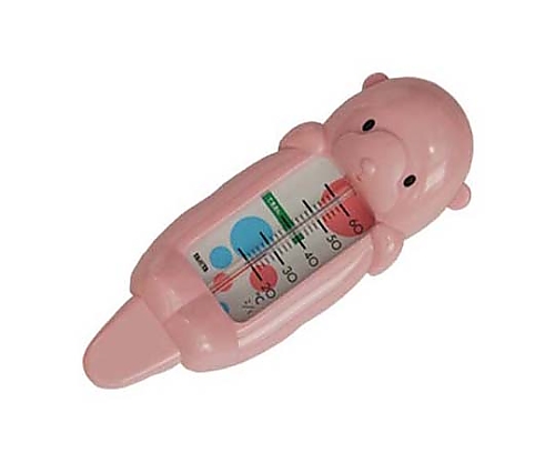 湯温計 ラッコちゃん ピンク画像