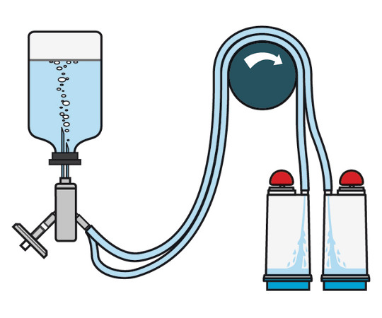 ステリテストシンビオポンプ用ステリテスト バイアルに充填されたSVP用 1箱（10個入）画像