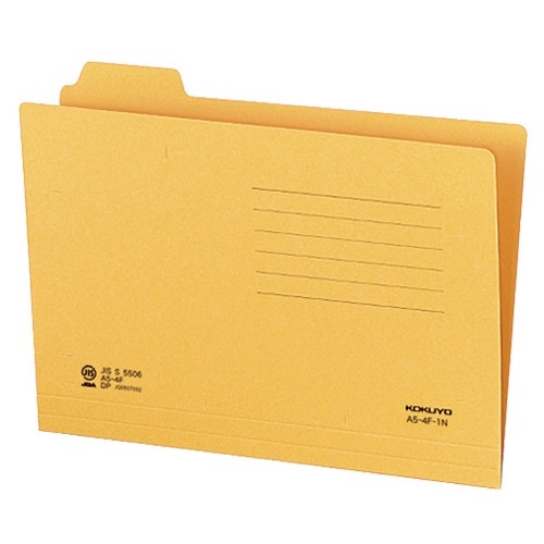 1/4ｶｯﾄﾌｫﾙﾀﾞｰ A5 第1見出し 1ｾｯﾄ(20冊)画像