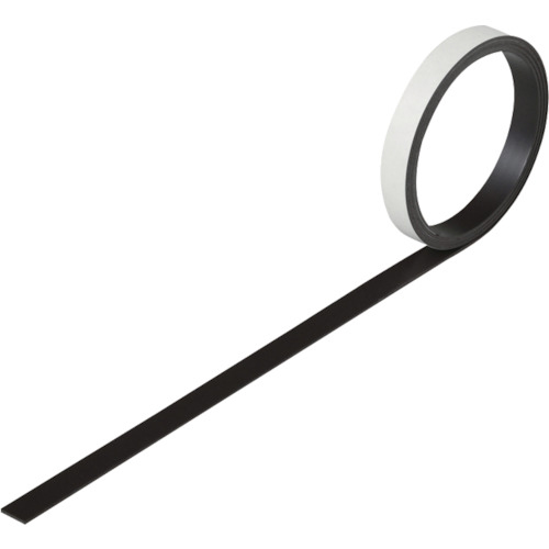 粘着ﾏｸﾞﾈｯﾄ(強磁力ﾀｲﾌﾟ) ﾏｸﾞﾈ10T 10mm幅×1m×1.2mm 裏ﾃｰﾌﾟ付 1本画像