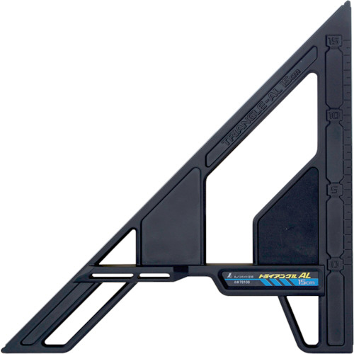 丸ﾉｺｶﾞｲﾄﾞ定規 ﾄﾗｲｱﾝｸﾞﾙAL 1本画像