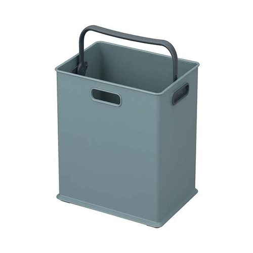 収納ボックス 持ち手付き 収納ケース squ+ インボックス SD プラスチック グレー画像