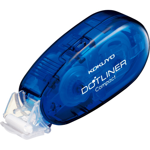 ﾃｰﾌﾟのり ﾄﾞｯﾄﾗｲﾅｰｺﾝﾊﾟｸﾄ しっかり貼るﾀｲﾌﾟ 本体 青 8.4mm×11m 1個