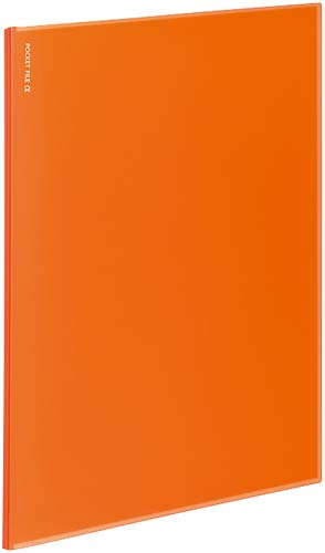 ポケットファイルα１２Ｐ＜ノビータα＞橙１０冊画像