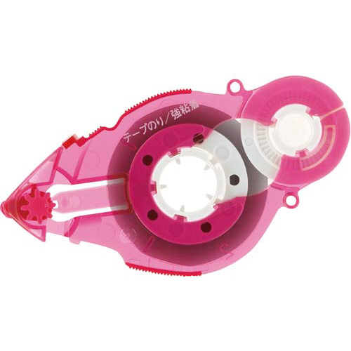 テープのり　スピンエコ２２ｍ交換テープピンク１０個画像