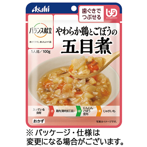 バランス献立　やわらか鶏とごぼうの五目煮　100g　1パック画像