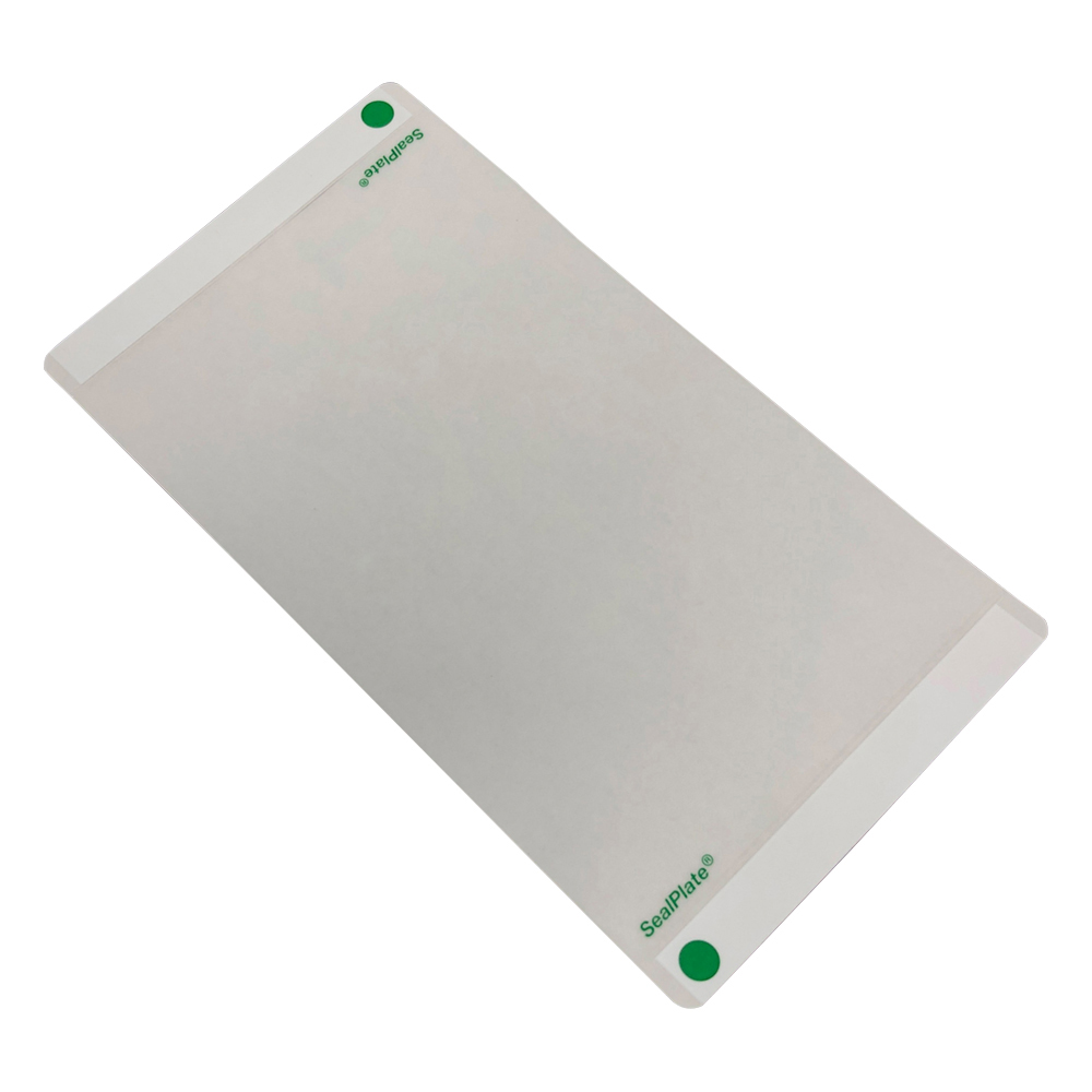 ELISA用シールプレートフィルム　SealPlate　ColorTab　緑色タブ付　100枚入画像