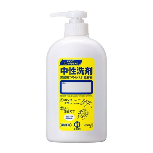 食器用洗剤 中性洗剤 詰替容器 ポンプタイプ400ml 花王 [ケース販売]画像