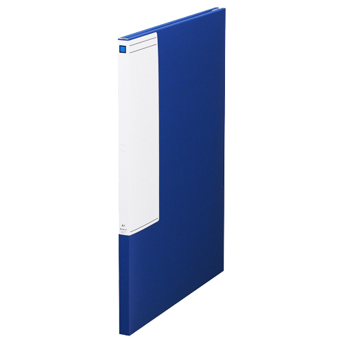 図面ﾌｧｲﾙGS A1 2つ折 背幅27mm ﾎﾞｰﾄﾞ表紙(青) 1ｾｯﾄ(5冊)画像