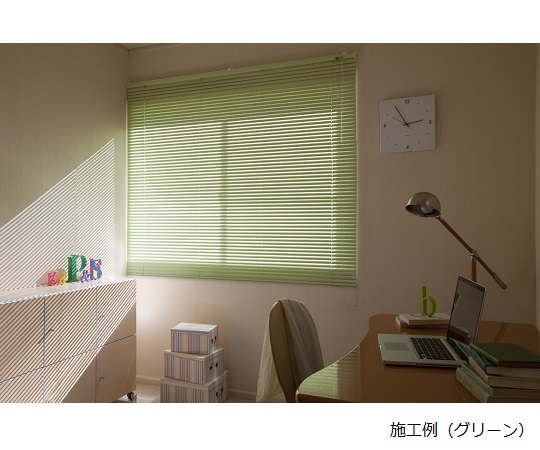 TIO-VB　ティオリオ　アルミブラインド　規格品　標準　グリーン　1780×1380
