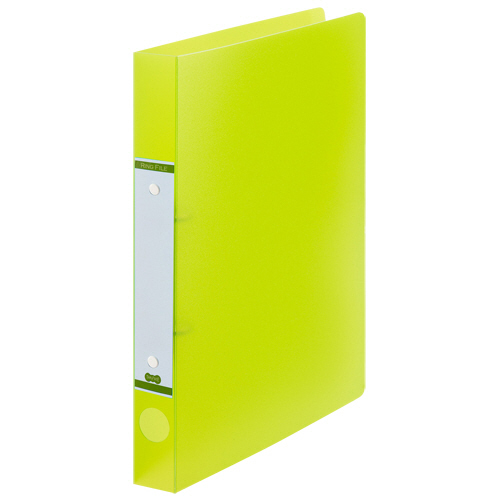 Oﾘﾝｸﾞﾌｧｲﾙ A4ﾀﾃ 2穴 200枚 ﾘﾝｸﾞ内径25mm背幅35mmｸﾞﾘｰﾝ 1ｾｯﾄ(10冊)画像