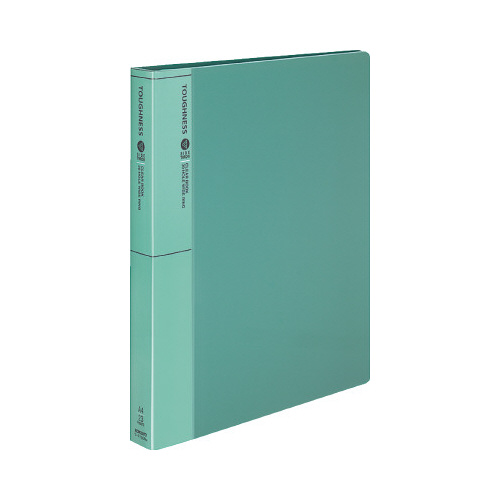 クリヤーブック　タフネス　サイドスローＡ４　緑Ｘ３画像