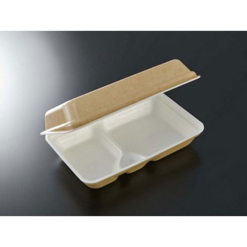 中央化学 弁当容器 C-AP 街デリ BOX25-16 クラフト 発泡画像