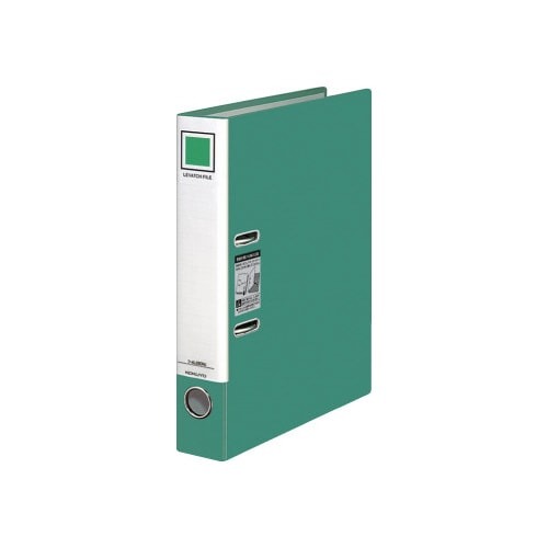 レバッチファイル　Ａ４縦　背幅５６ｍｍ　緑画像