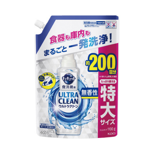 食器洗いキュキュットＵクリーン無香替１１００ｇ×６画像