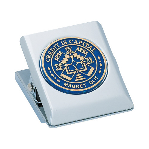 マグネットクリップ超特大　口幅５６ｍｍ　青Ｘ５画像