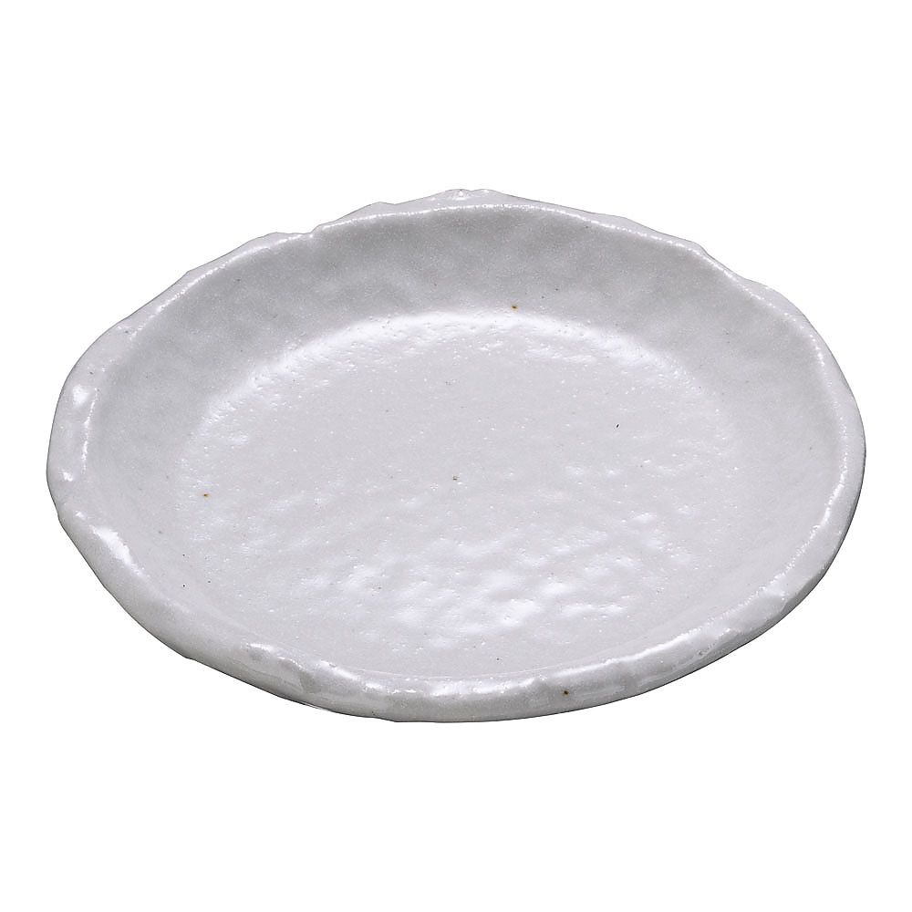 ナチュラルホワイト3.5小皿 T03-147画像