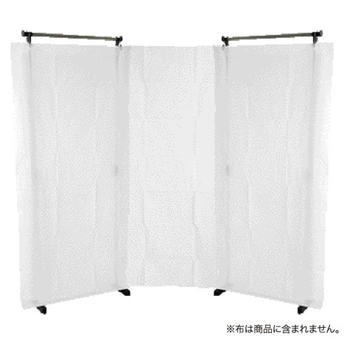 間仕切りパーテーション台クリップ２個組付