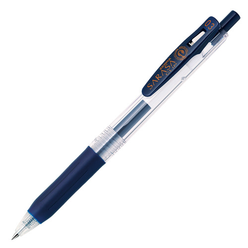 ジェルボールペン　サラサクリップ　0.3mm　ブルーブラック　1本