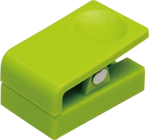 プラマグネットクリップ　緑　１０個入